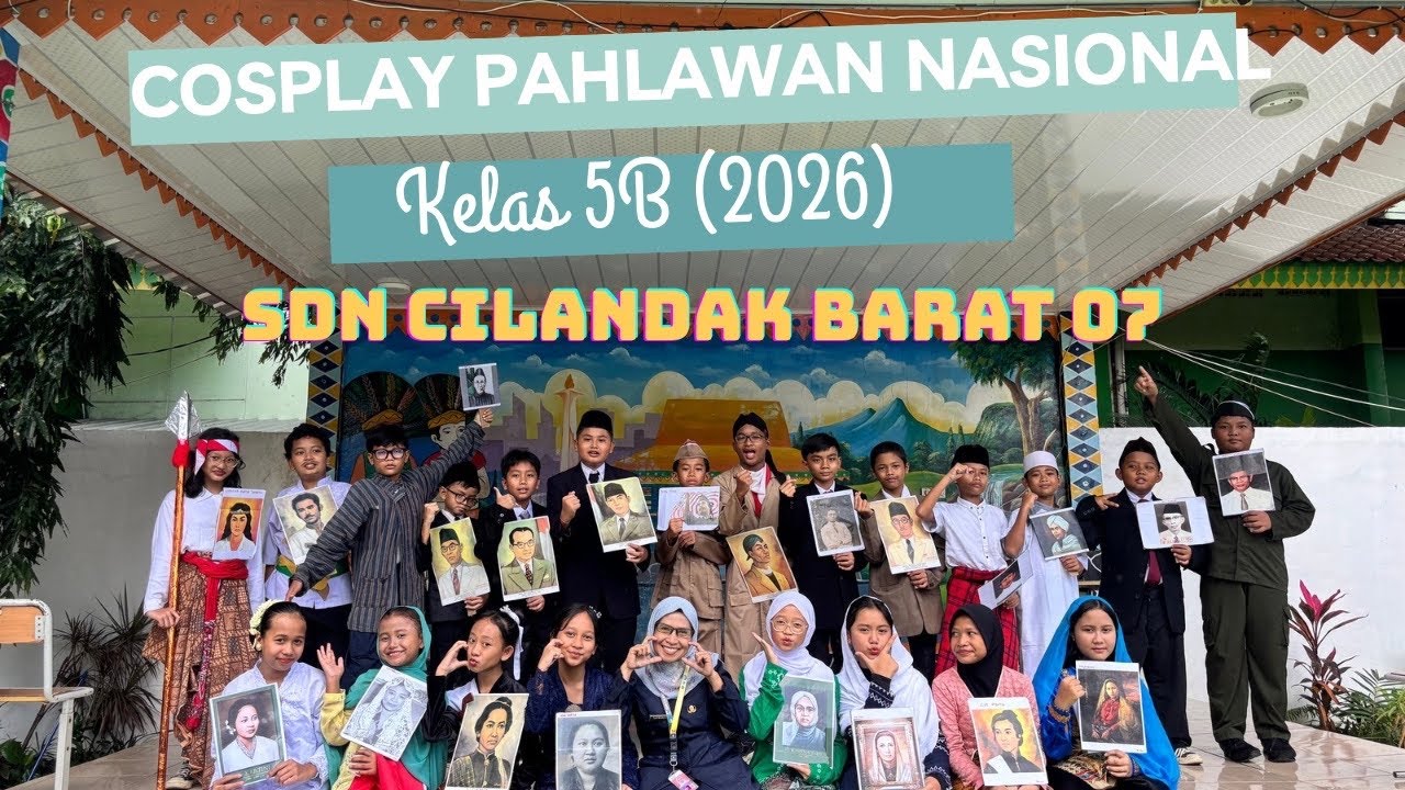 Cosplay Pahlawan Nasional SDN CILANDAK BARAT 07