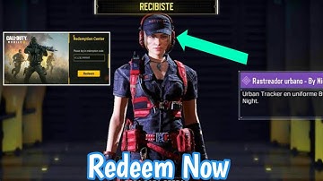 New Free Urban Tracker Skin Redeem code