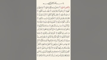 سورة النجم تلاوة خاشعه | صلاح المصلي