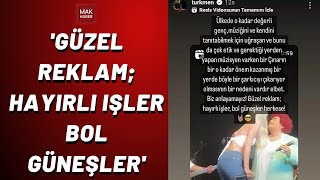 Gökhan Türkmen'den Selda Bağcan'a Aleyna Tilki Tepkisi: Güzel reklam! Resimi