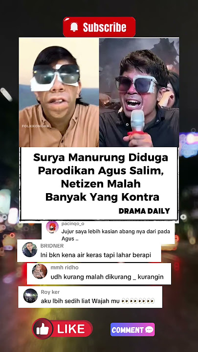 Surya Manurung Parodikan Agus Salim