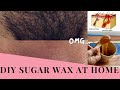 DIY SUGAR WAX AT HOME FOR BEGINNERS | HOW TO MAKE YOUR OWN DIY SUGAR WAX AT HOME | UZZIELLE TV