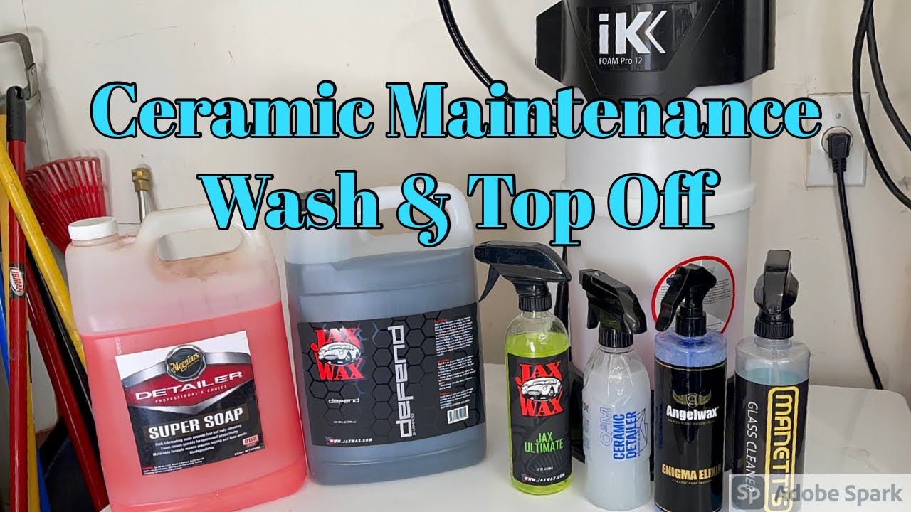 Ceramic Maintenance Wash (New products)/auto detailing YouTube