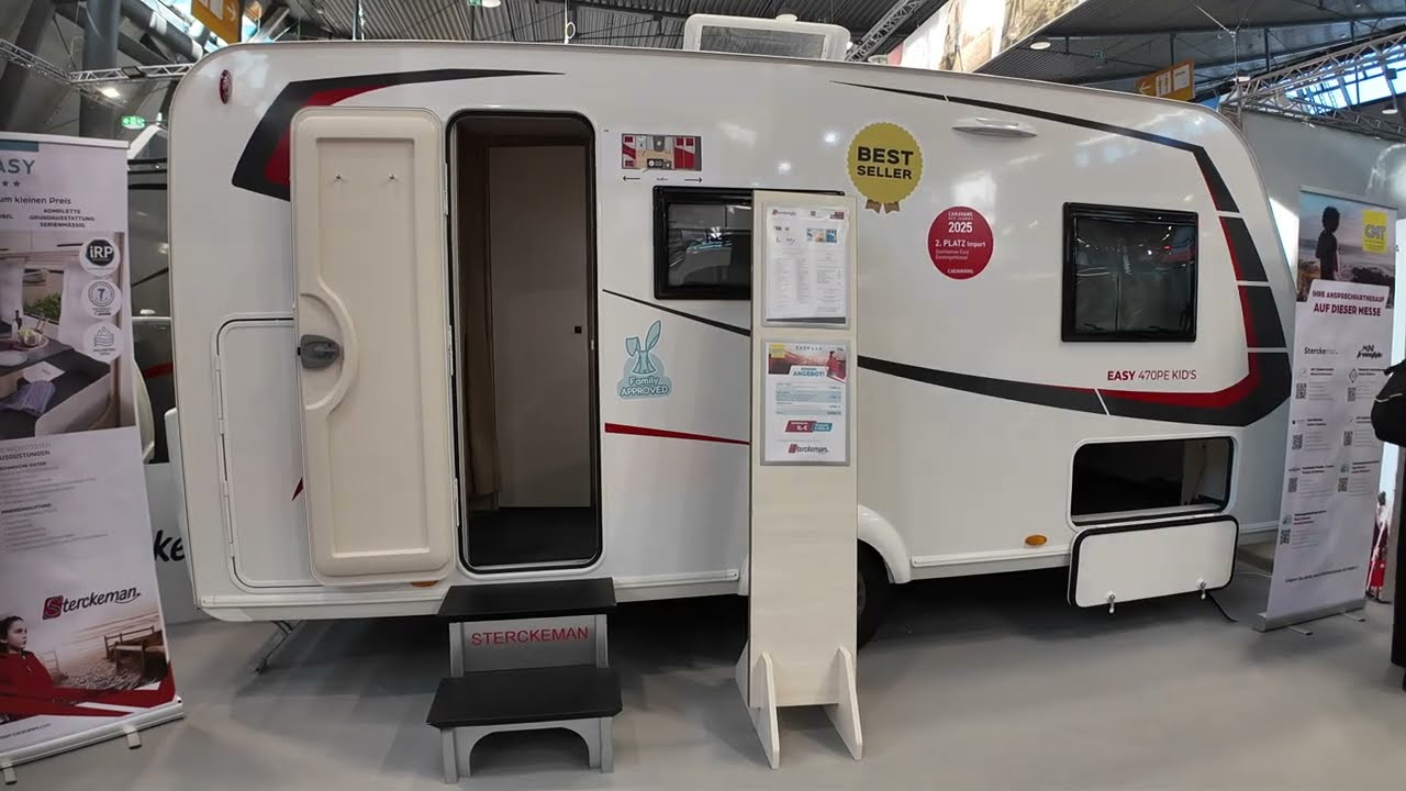 Small caravan 2025 Sterckeman EASY 470PE