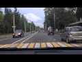 Езда по Пскову / Driving in Pskov 20/07/2014 (timelapse 4x)