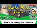 MISA HOY Domingo 4 de Diciembre de 2022 Santuario Nstra Señora del Rosario Junin Colombia