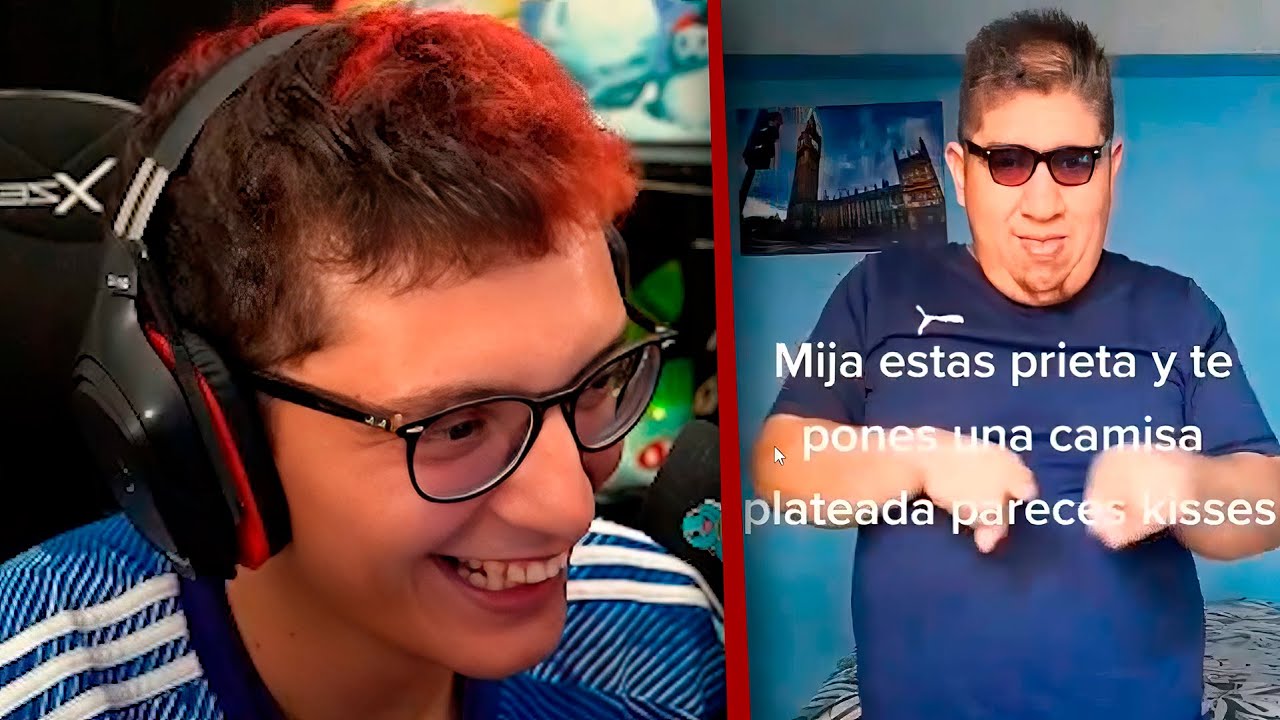 Mija estas prieta y te pones una camiseta plateada pareces kisses