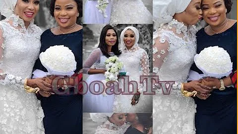 "I Love u So Much, All The Best" Actress Seyi Edun And Others To Lizzy Anjorin At Her Court Wedding