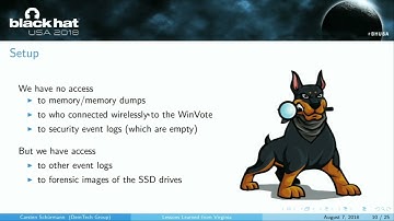 Lessons from Virginia   A Comparative Forensic Analysis of WinVote Voting Machines