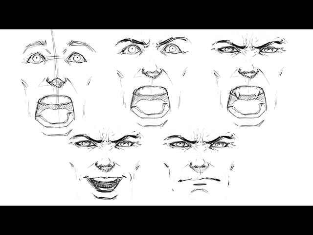 Meredith Moriarty - Expression Sketches