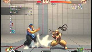 SSF4AE: Yun (hsymd) vs. Ibuki (RYO ren0624) SD