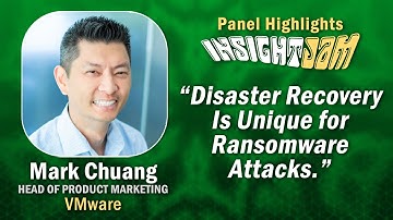 How Disaster Recovery Is Unique for Ransomware | #DataProtection Advice with Mark Chuang @vmware