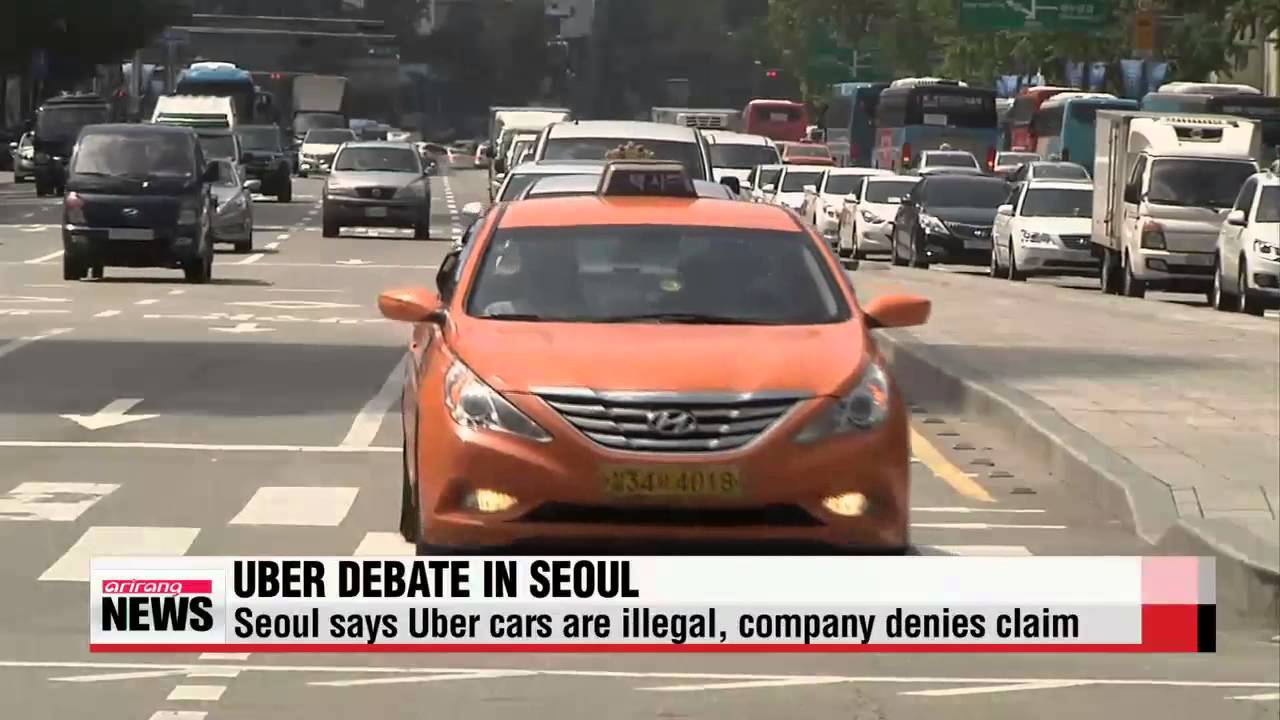 Uber debate in Seoul
