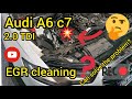 Audi A6 C7 EGR cleaning, EGR szelep tisztítása