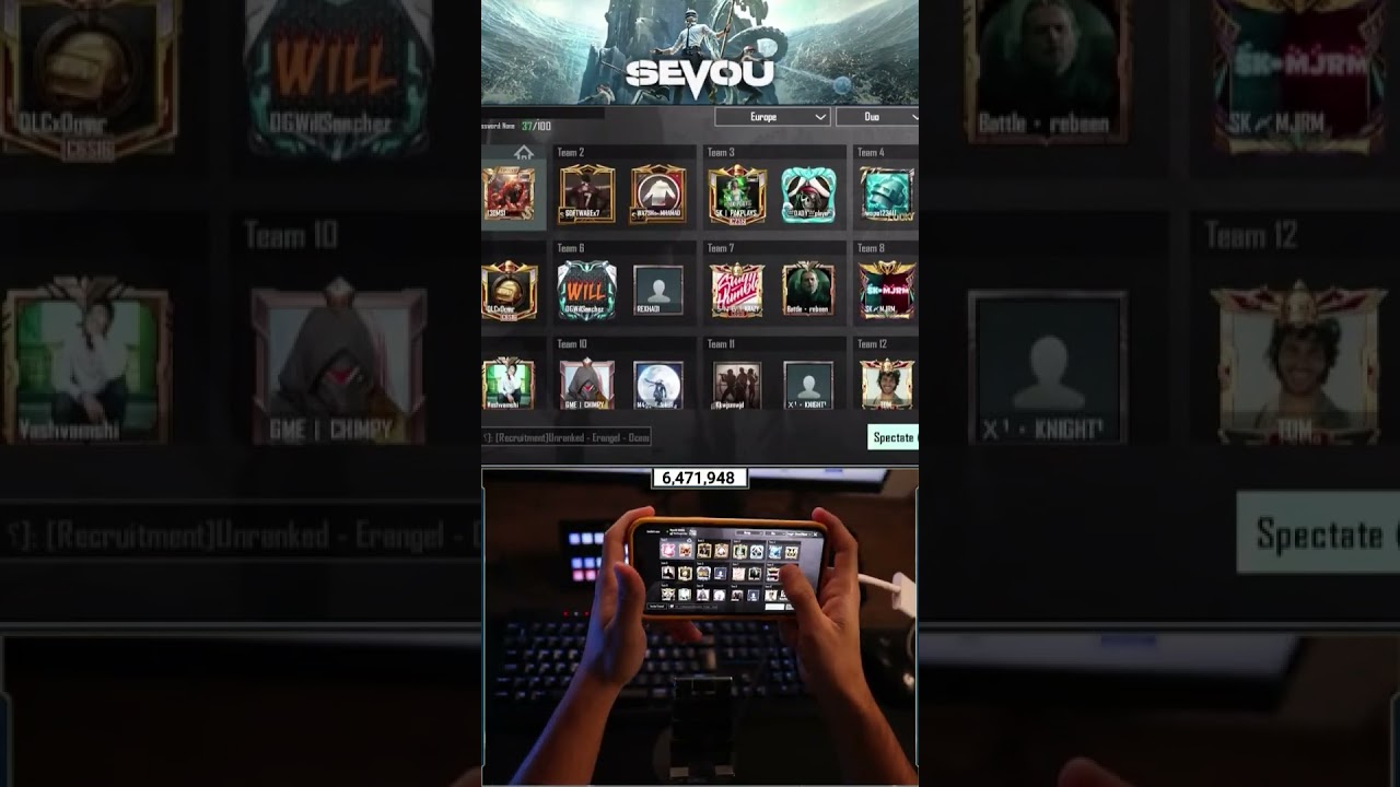 Sevou vs 5k Pak PLays  