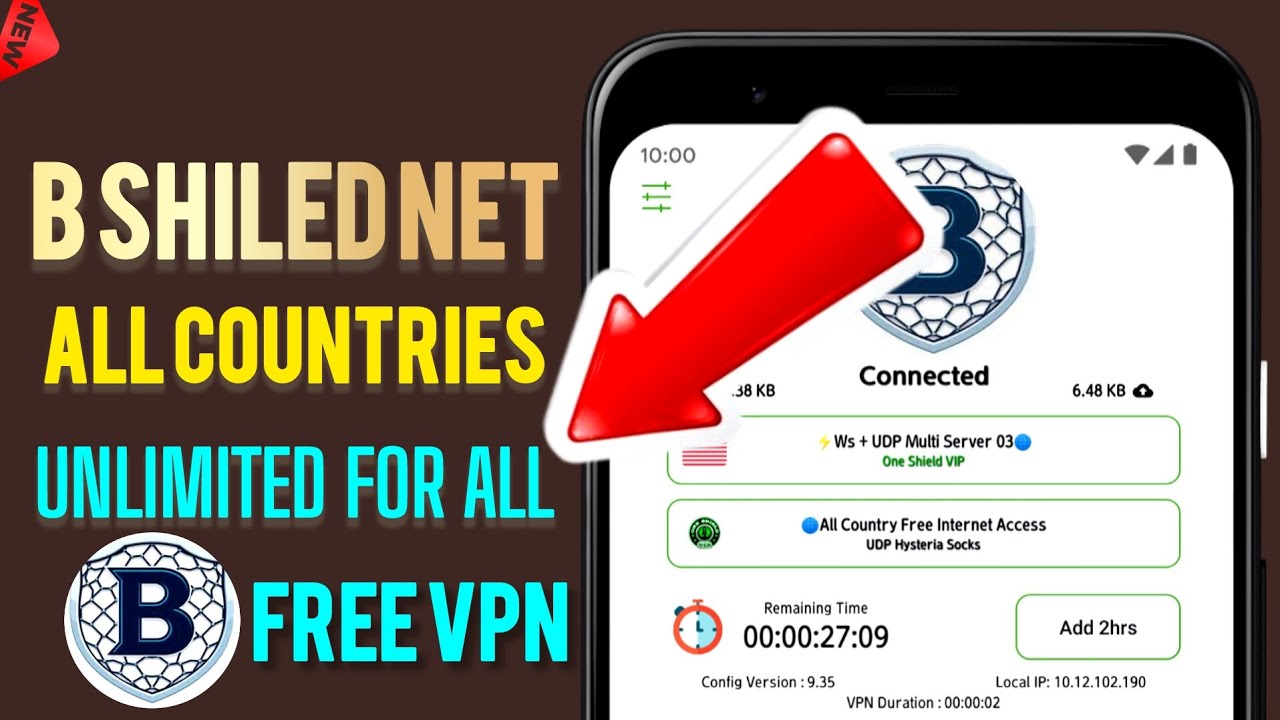 Vpn B How To Setup B Shield Net Vpn For Fast & Secure Internet - YouTube