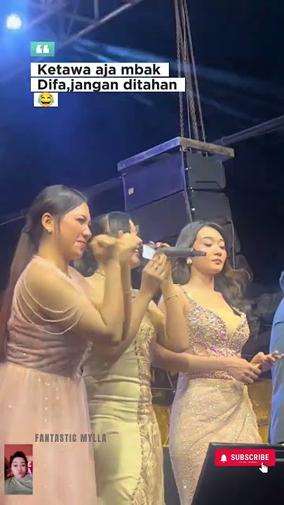 DIFARINA NAHAN KETAWA LIAT KELAKUAN YONO 😅 #dangdut #beranda #adella