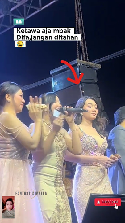 DIFARINA NAHAN KETAWA LIAT KELAKUAN YONO 😅 #dangdut #beranda #adella