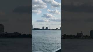 Detroit Riverfront #usa #canada #ambassadorbridge #riverfrontpark