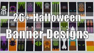 Minecraft Banners for Halloween | Spooky Fun Banner Tutorial