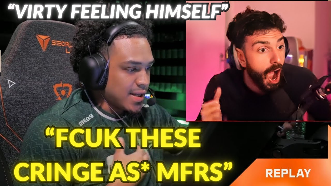 Tarik SHOCKED At Loud Virtyy RAGING At NRG While Being Down 8-4 Against Them