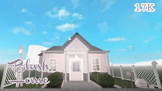 cheap blush home bloxburg 17k speedbuild || no gamepass || aeloraa