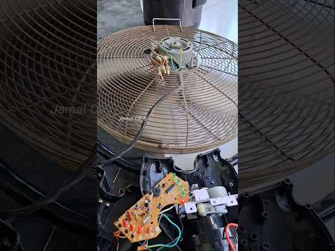 Proceso de reparación de un ventilador digital de 18" que no funciona #ventilador #fan #reparación