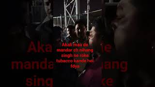 sho combo with nihang singh