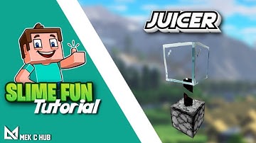 #18 MINECRAFT : Slimefun Tutorial | Basic Machine ➡️ [ Juicer ]