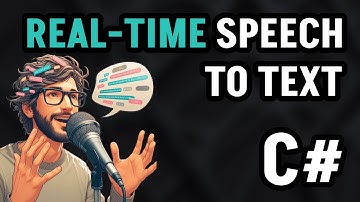 Real-Time Speech to Text in C# – Convert Mic Input to Text!