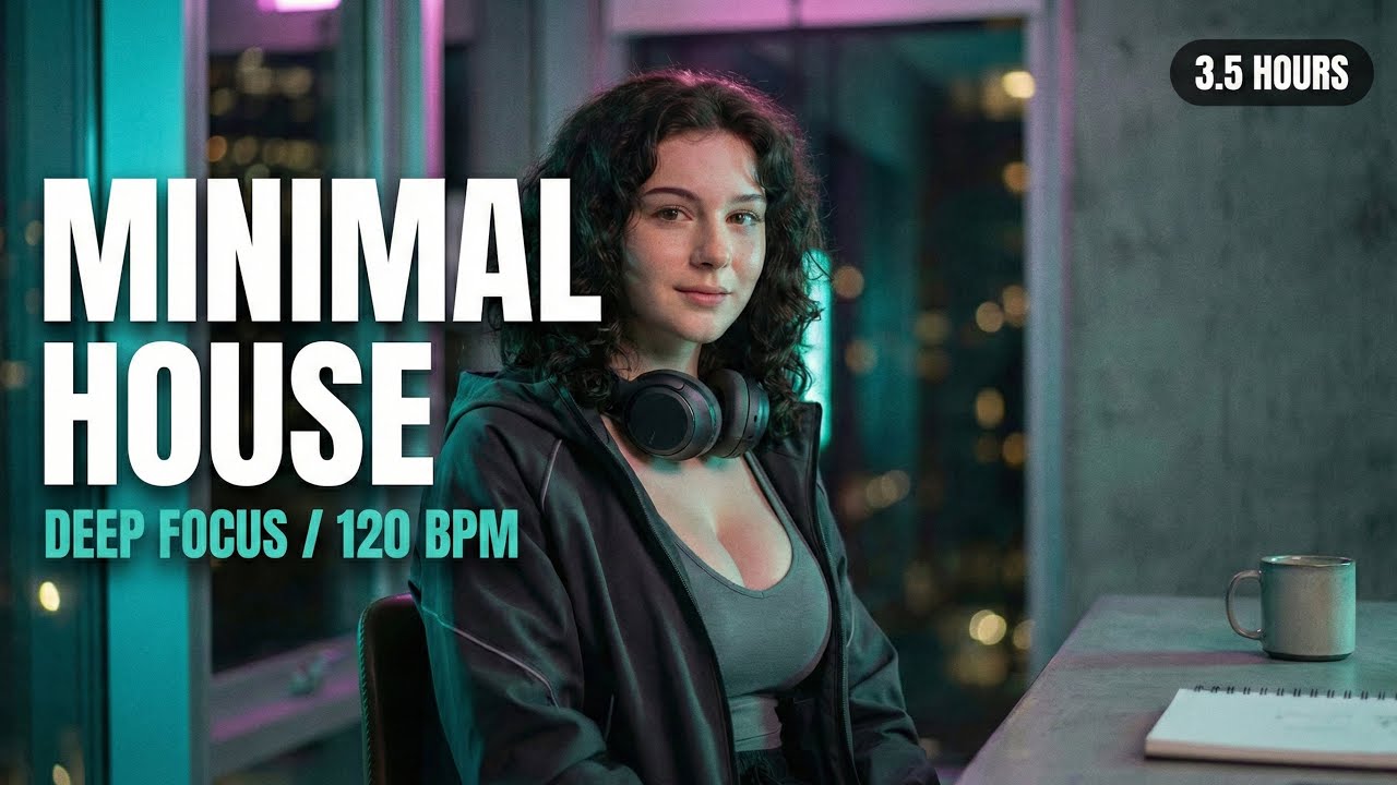 Minimal House: Instrumental music for coding, study and focus