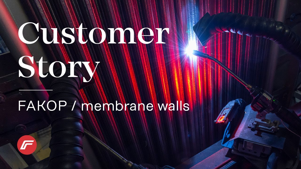 Customer Story | FAKOP: CMT cladding of 12-meter-high-membrane walls