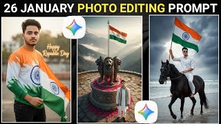26 January Photo Editing Prompt | Republic Day Photo Editing AI Prompts #smartphone #googlegemini  screenshot 3