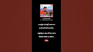 Kannula Logililo Song | Raja | SA Rajkumar | Unnikrishnan | Chitra | Sirivennela #shorts #ytshorts
