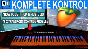 How To Get the Native Instruments Komplete Kontrol To Work In FL Studio