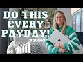 THE PAYDAY ROUTINE THAT'S CHANGED MY LIFE! MASTER YOUR FINANCES DO THIS WHEN YOU GET PAID & SAVE BIG