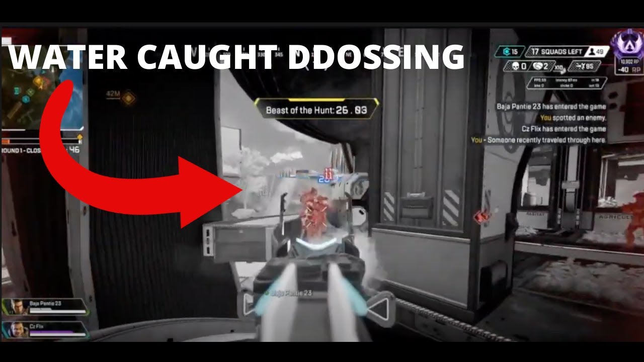 PROOF THAT WATERGOTHIM IS A DDOSSER!!!