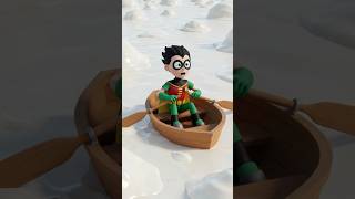 Robin abre y come un helado de cucurucho… y entonces sucede esto…