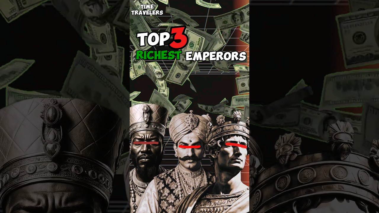 Top 3 Richest Emperors in History