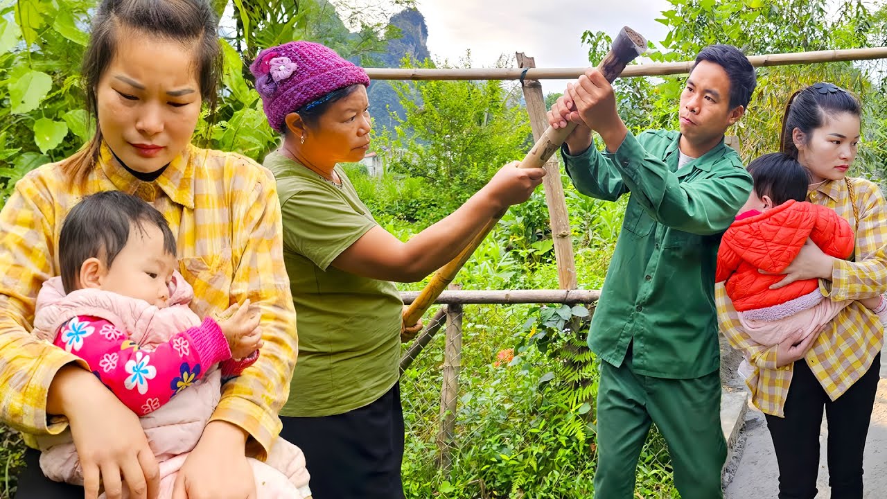 Mother-in-law tried to attack me and steal our stuff, but my husband stopped her