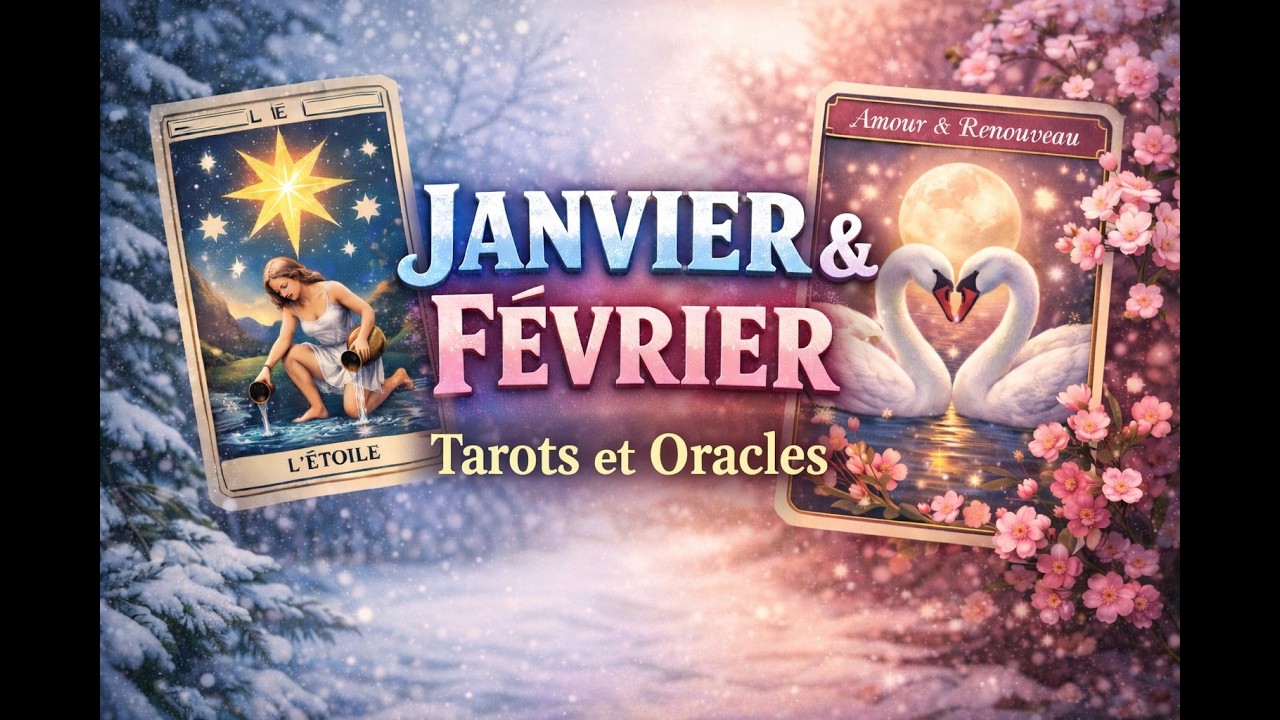Jeux entre janvier et février 2026 - tarots et oracles