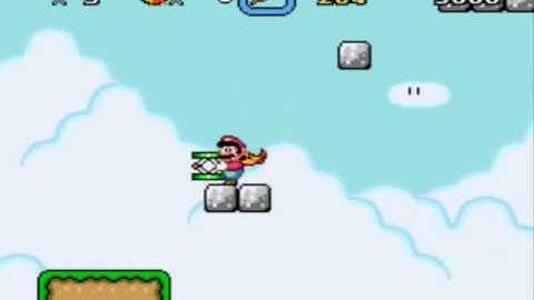 Super Mario World Custom Level: Jumps High
