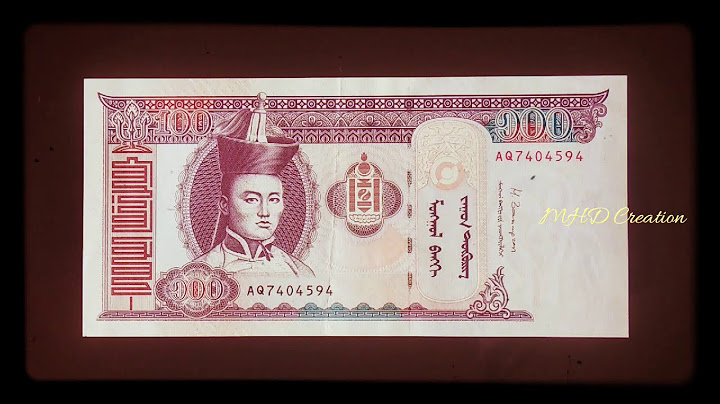 100 Tugrik | Currency of Mongolia | Currency Collection | Numismatics