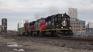 IC SD40-3 lead smoke show in 2024! IC 6250, IC 2702, and CN 2671 on CN 122