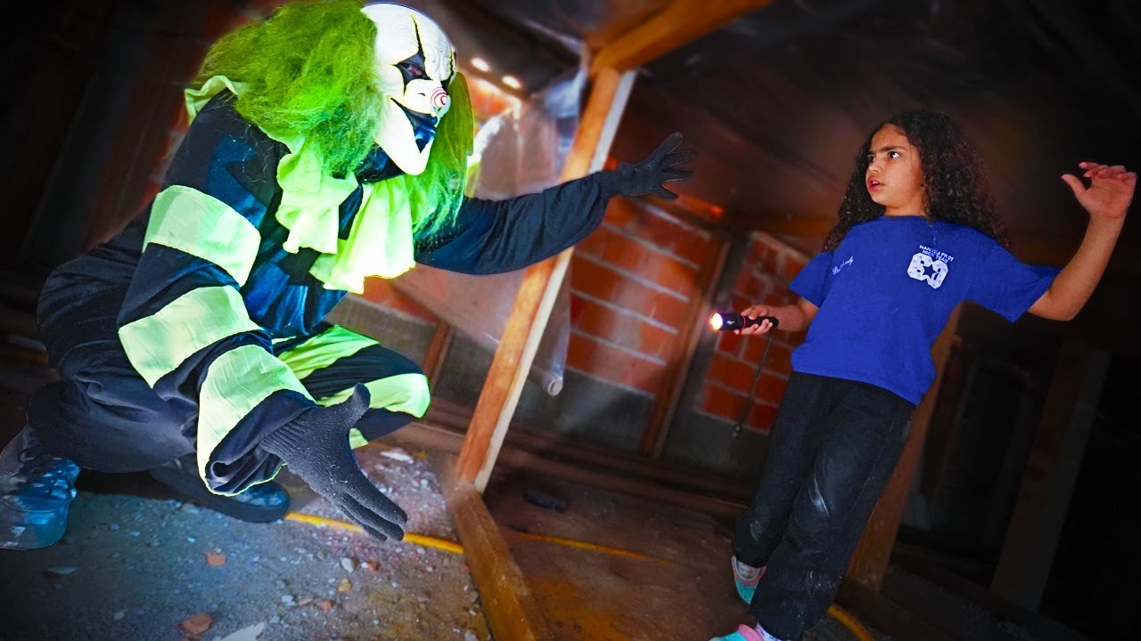 FIQUEI FRENTE A FRENTE COM O PALHAÇO CORINGA