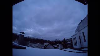Snow and Clouds | Timelapse