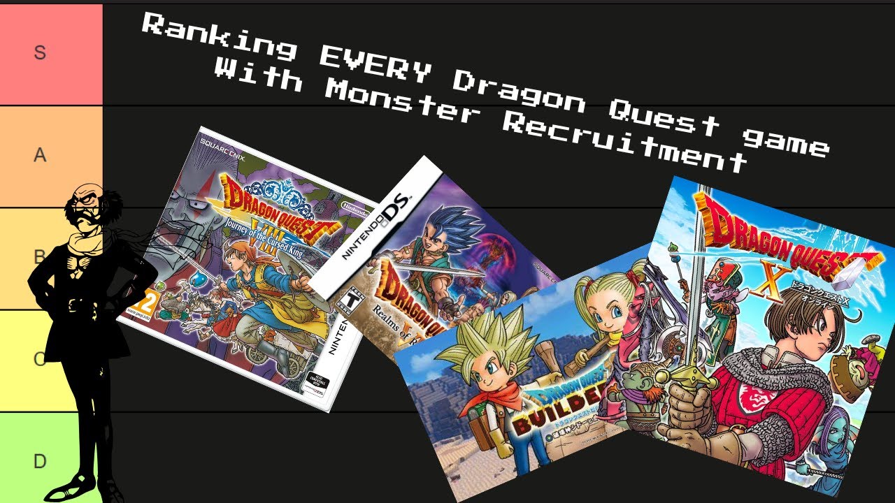 Ranking EVERY Dragon Quest game with Monster Recruitment!