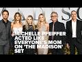 #MichellePfeiffer was mama bear to everyone on #TheMadison set! #MatthewFox #BeauGarett #KevinZegers