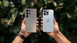 Iphone 15 Pro Max vs Samsung S24 Ultra This is shocking ? | Techo Techy