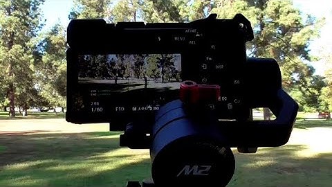 Zhiyun Crane M2 Gimbal and Sony a6400 Test